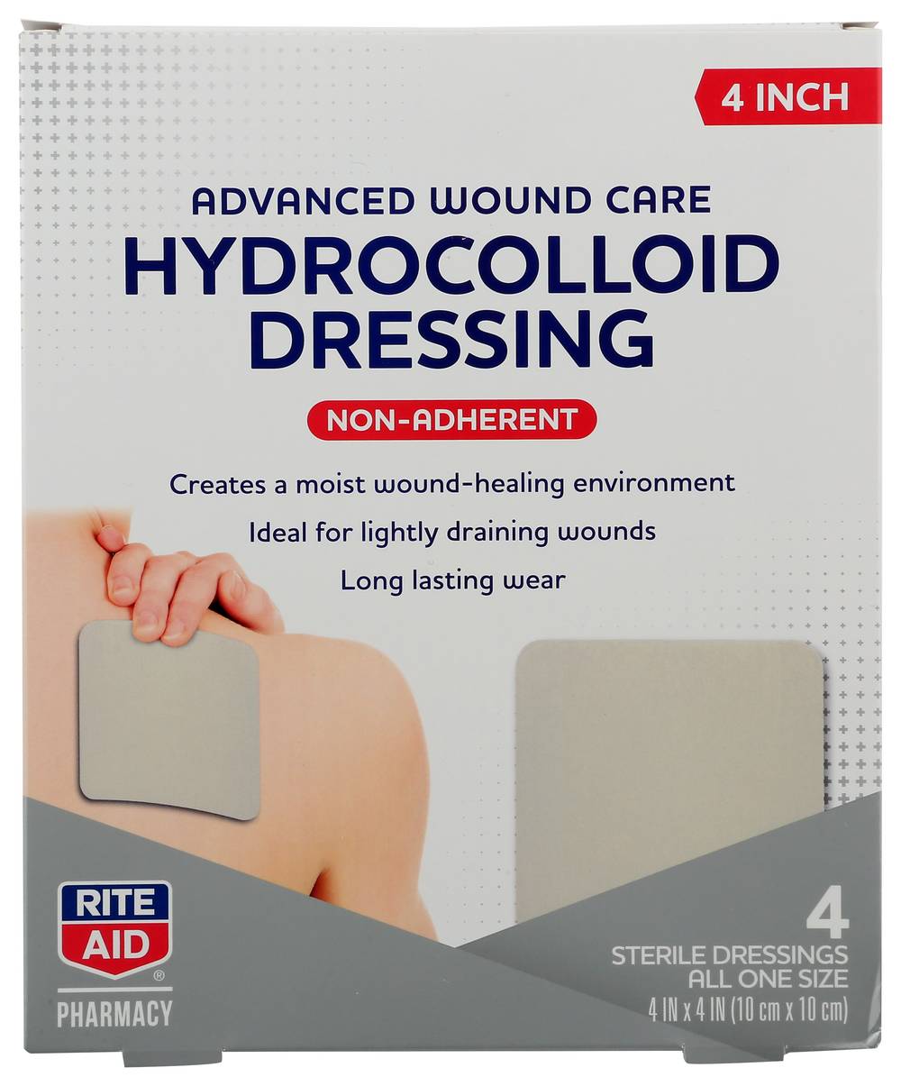 Ra Hydrocolloid Dress 4Ct