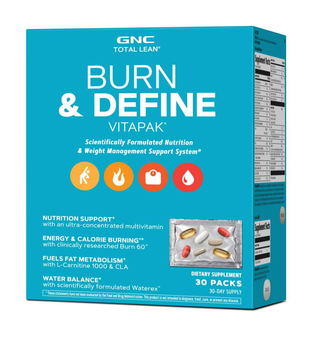 VitaPak Burn and Define Dietary Supplements (30 ct)