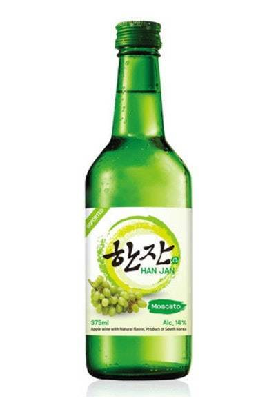 Han Jan Moscato Grape Soju Liquor (375 ml)