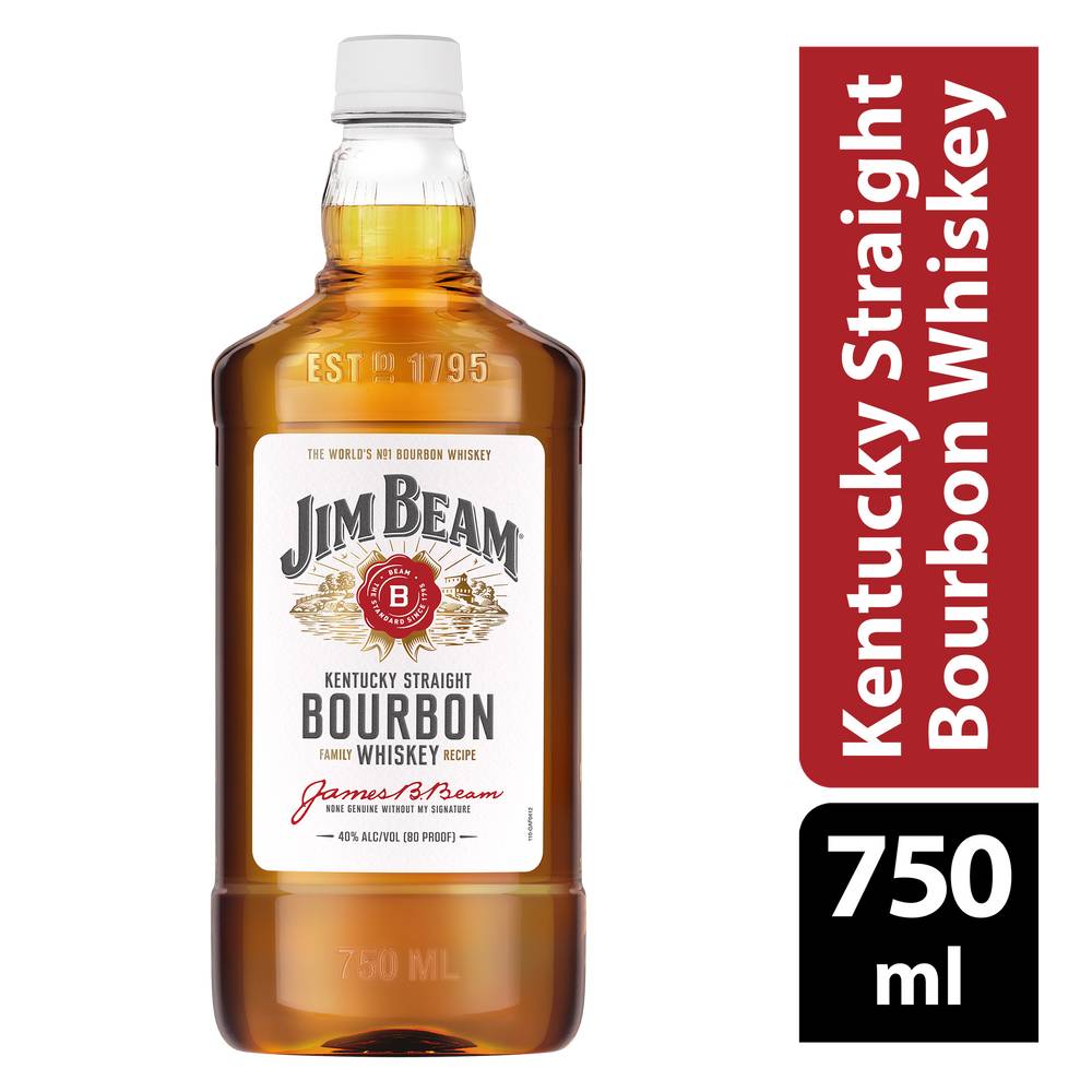 Jim Beam Kentucky Straight Bourbon Whiskey (750 ml)