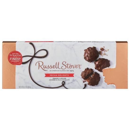 Russell Stover Pecan Delights Caramel & Pecans Milk Chocolate