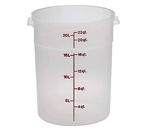 Cambro - Round Graduated Food Storage Container - 22 Qt (6 Units per Case)