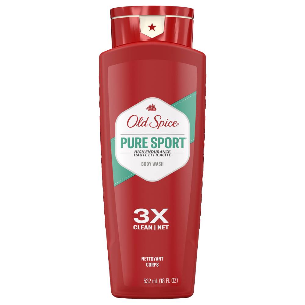 Old Spice Pure Sport High Endurance Body Wash