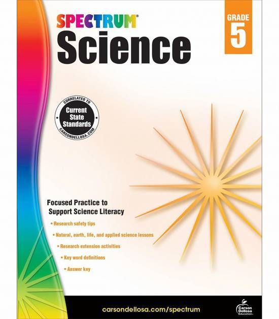 Spectrum Spectrum Science, Grade 5 (1 workbook)