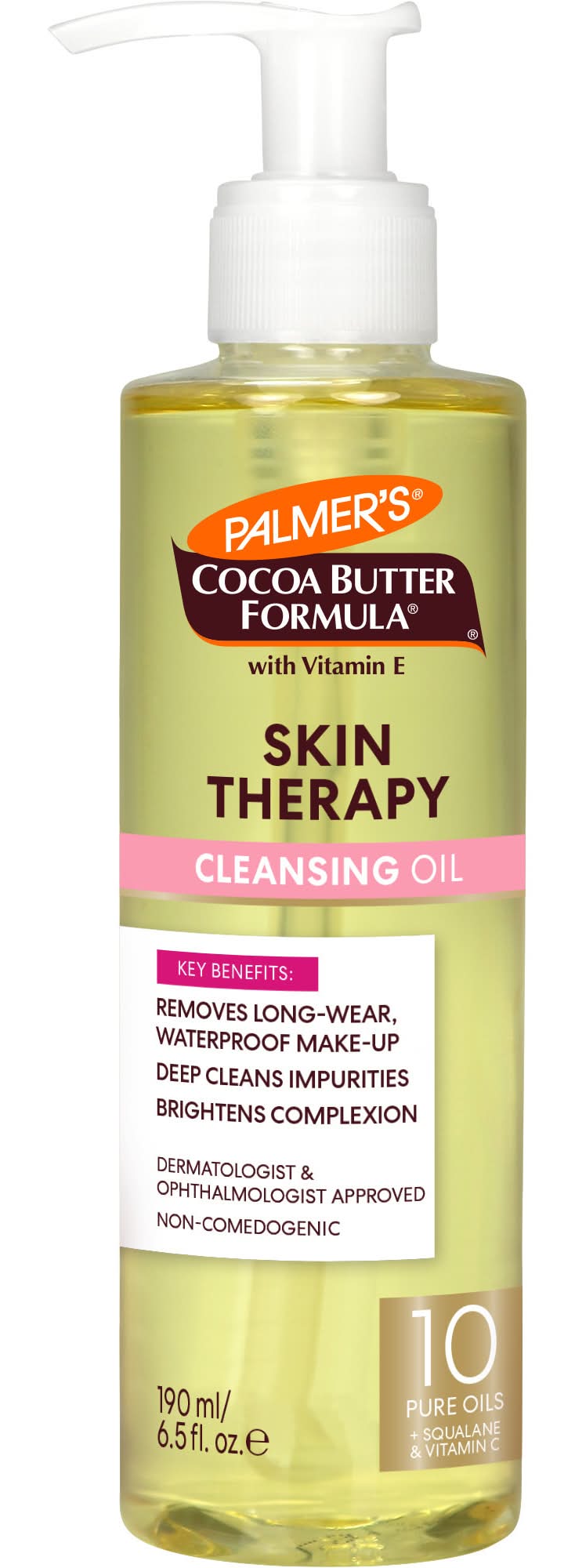 Palmer's Face Rosehip Fragrance Skin Therapy Cleansing Oil (6.5 fl oz)