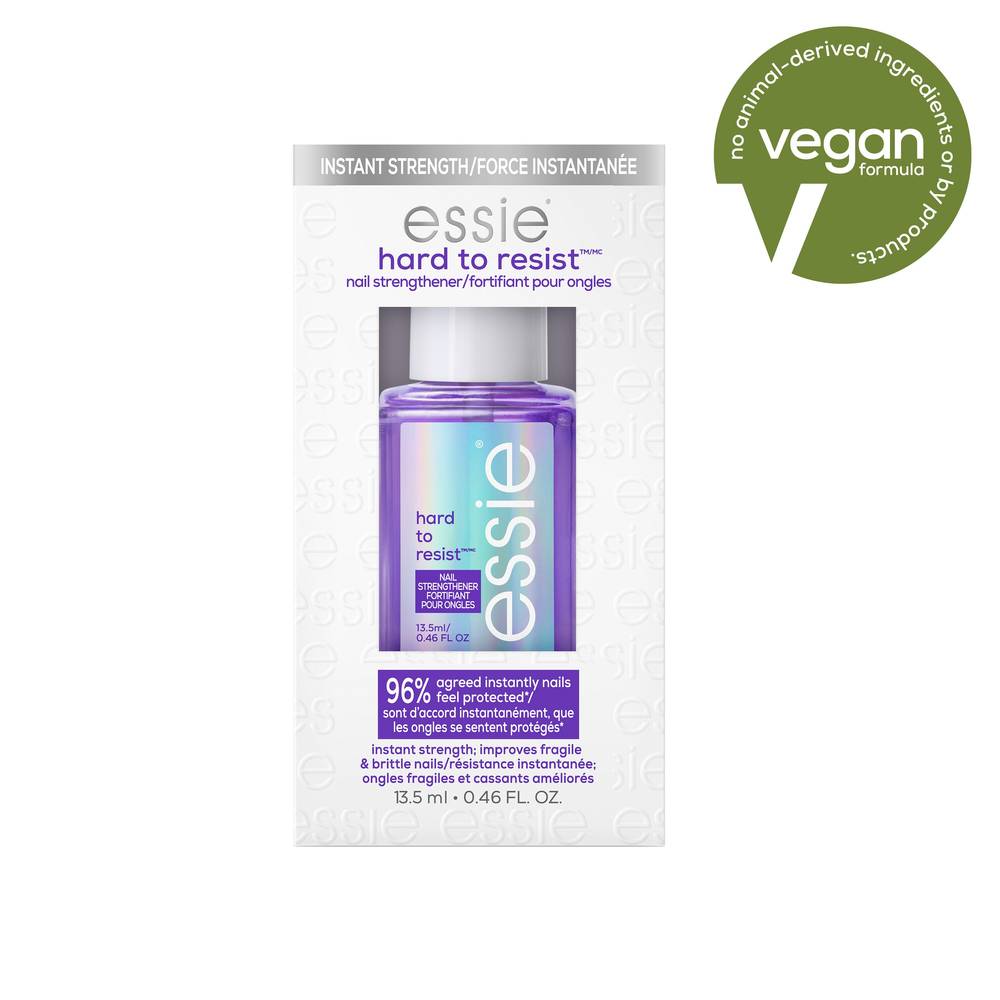 Essie Hard To Resist Nail Strengthener (neutralize & brighten, violet tint)