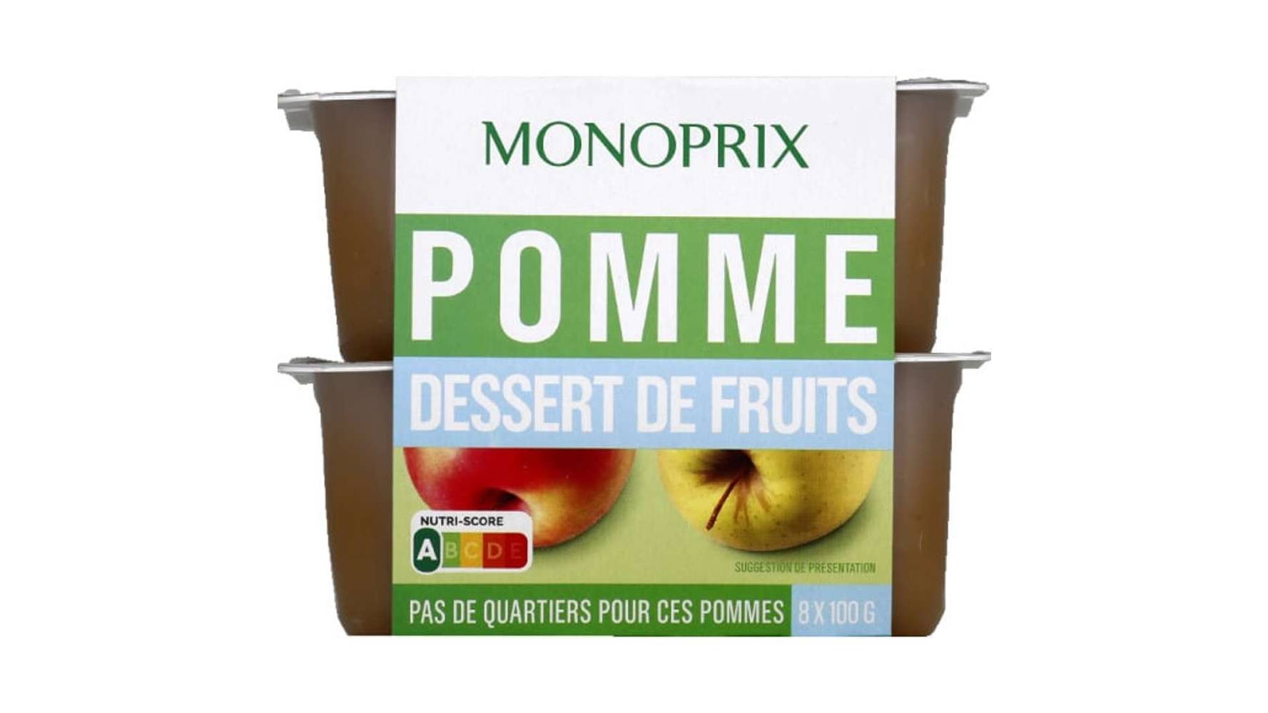 Monoprix - Dessert de fruits (pomme)