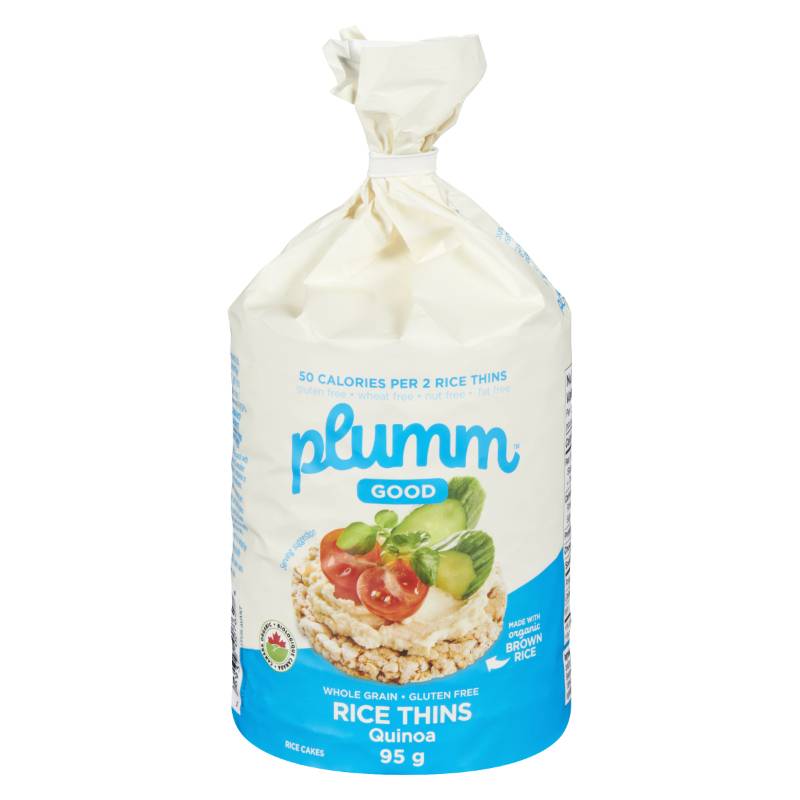 Plumm Good Organic Brown Rice Cakes