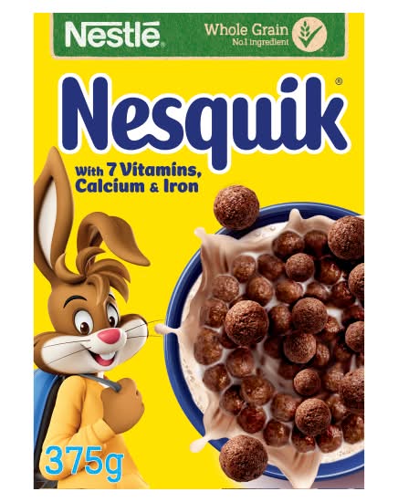 Nesquik Whole Grain Chocolate Cereal (375g)