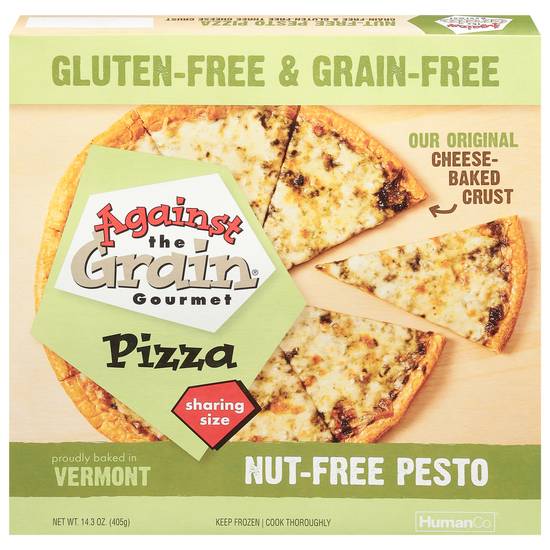 Against the Grain Nut-Free Pesto Pizza Sharing Size