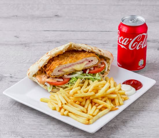 Menu sandwich cordon bleu