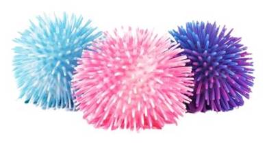 Keycraft Tutti-Frutti Puffer Ball, Assorted (3 ct)