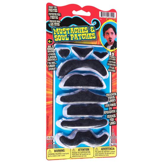 Good Things Mustaches & Soul Patches (9 ct)