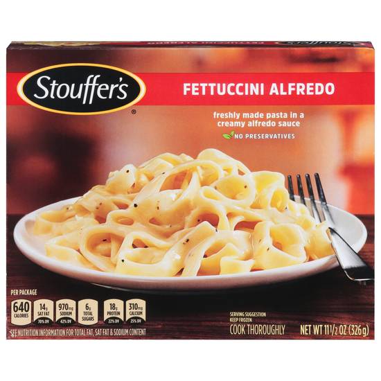 Stouffer's Fettuccini Alfredo