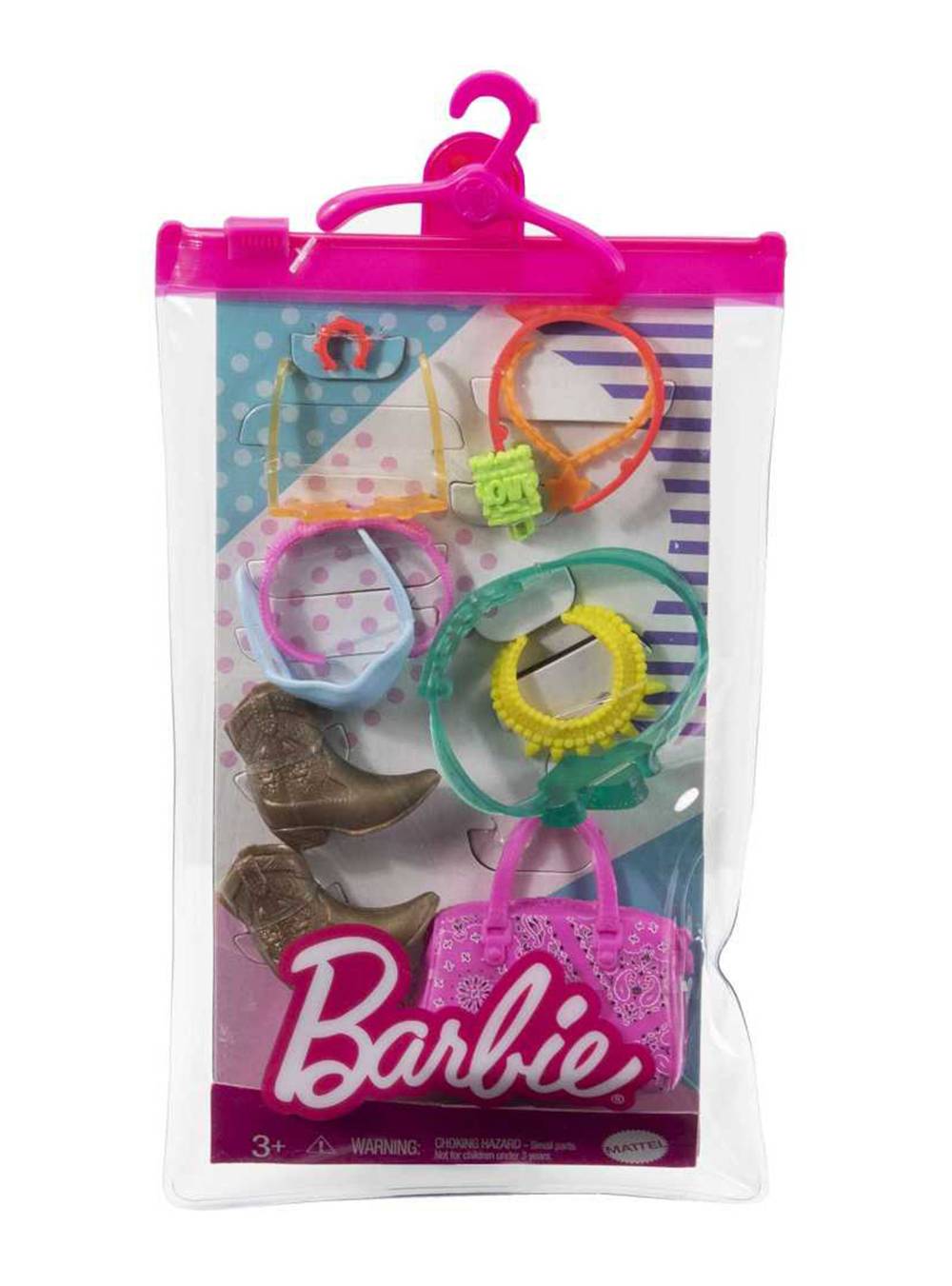 Barbie paquete de accesorios tem�áticos sorpresa para muñeca + 11 accesorios