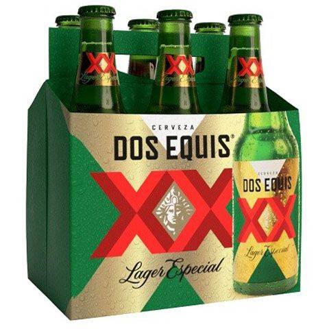 Dos Equis Lager Especial Beer (6 ct, 12 fl oz)