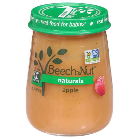 Beech-Nut Naturals Stage 1 Apple Baby Food (4 months+)
