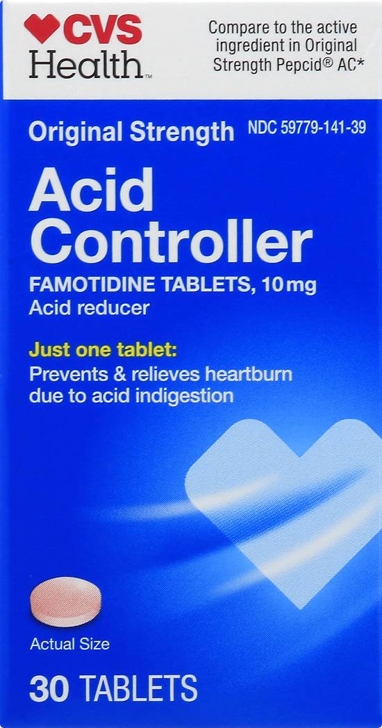 Cvs Health Original Strength Acid Controller Tablets 10 mg