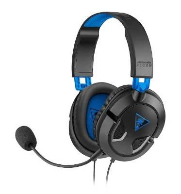 Turtle Beach Ear Force Recon 50p Headset For Ps4, Blue-Black