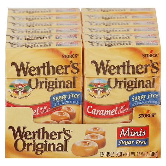 Werther's Original Minis Sugar Free Caramel Hard Candies