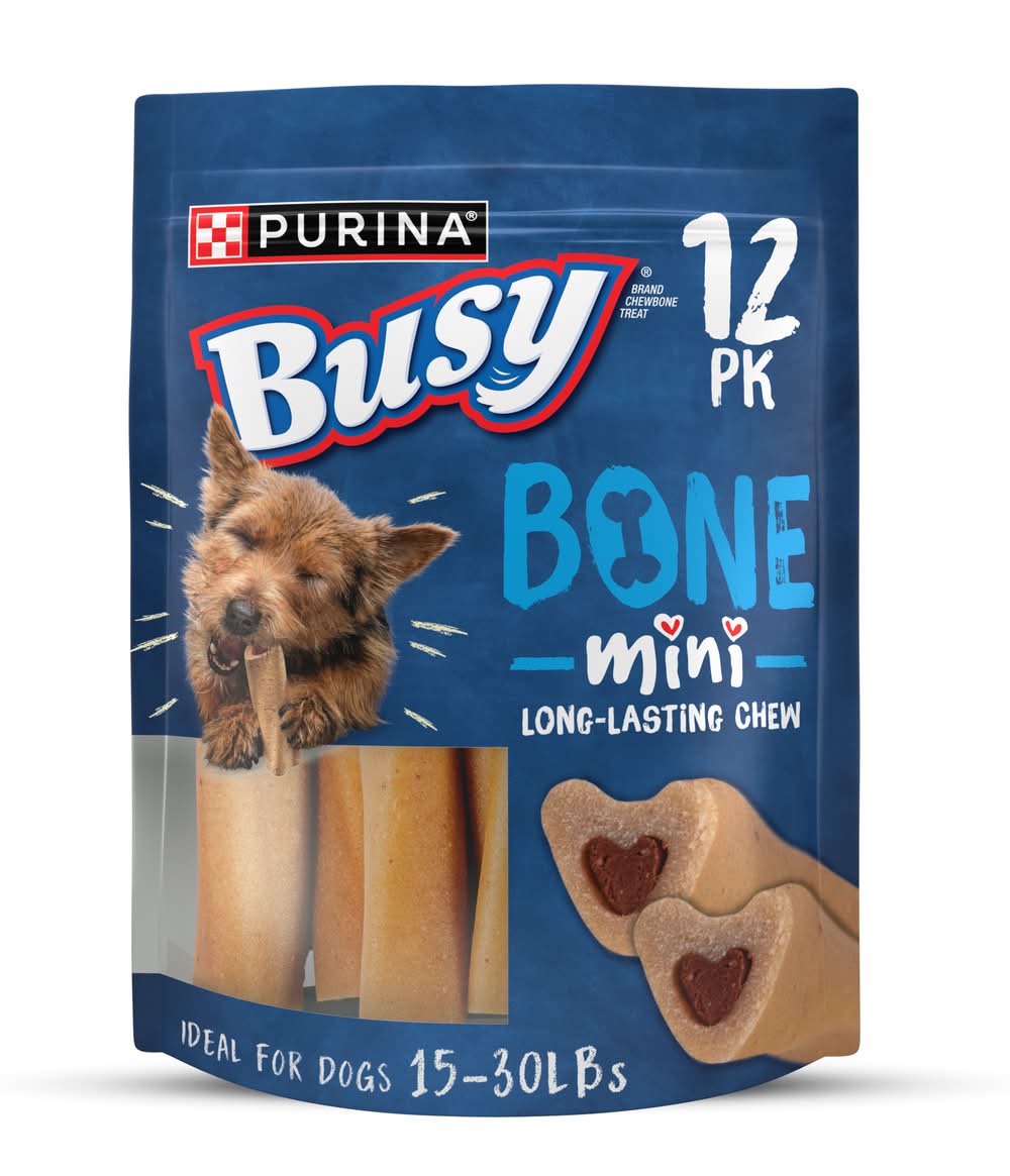 Purina Busy Dog Treats Small Breed Mini Dog Bones (21 oz)
