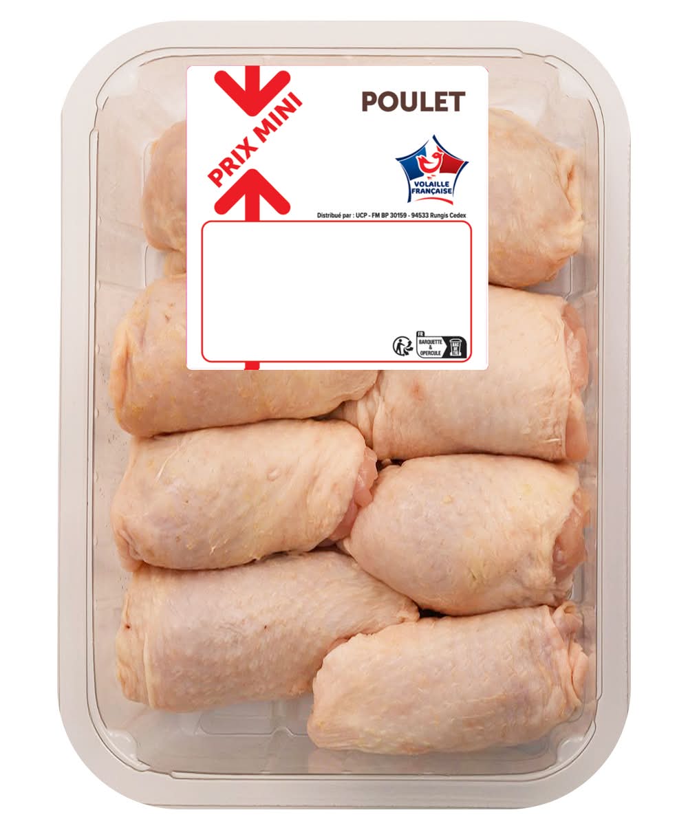 Prix Mini - Haut de cuisse de poulet blanc (1kg)