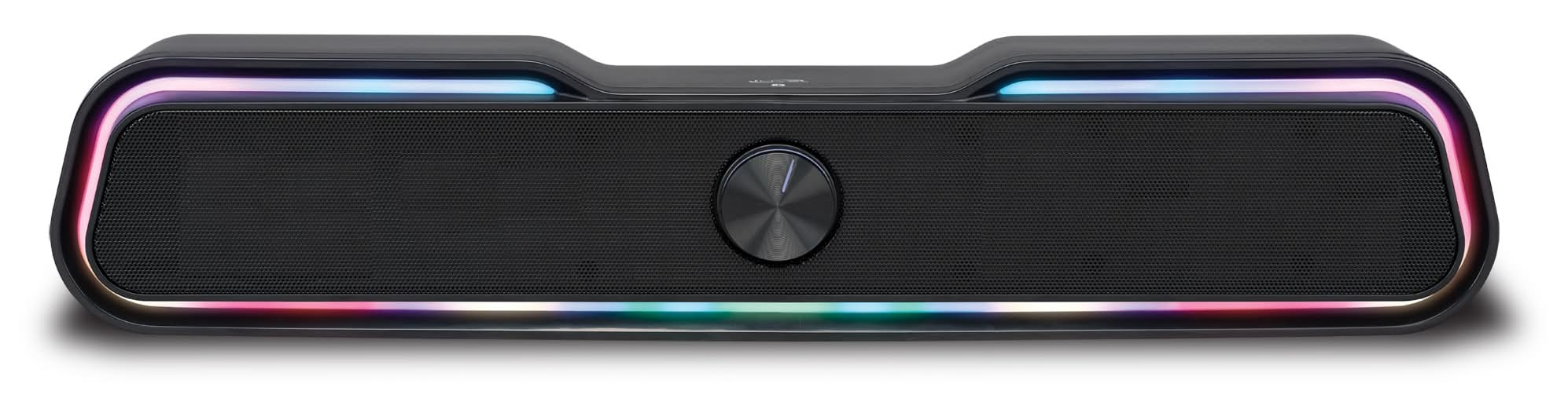 iLive 17-inch Portable Wireless Multimedia Soundbar Speaker with LED Lights 4.44 -Watt Bluetooth Indoor Portable Speaker in Black 1 Speaker Set