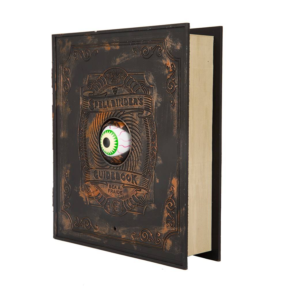 Haunted Living 10-in LED Haunted Spellbook Tabletop Animatronic | 552823