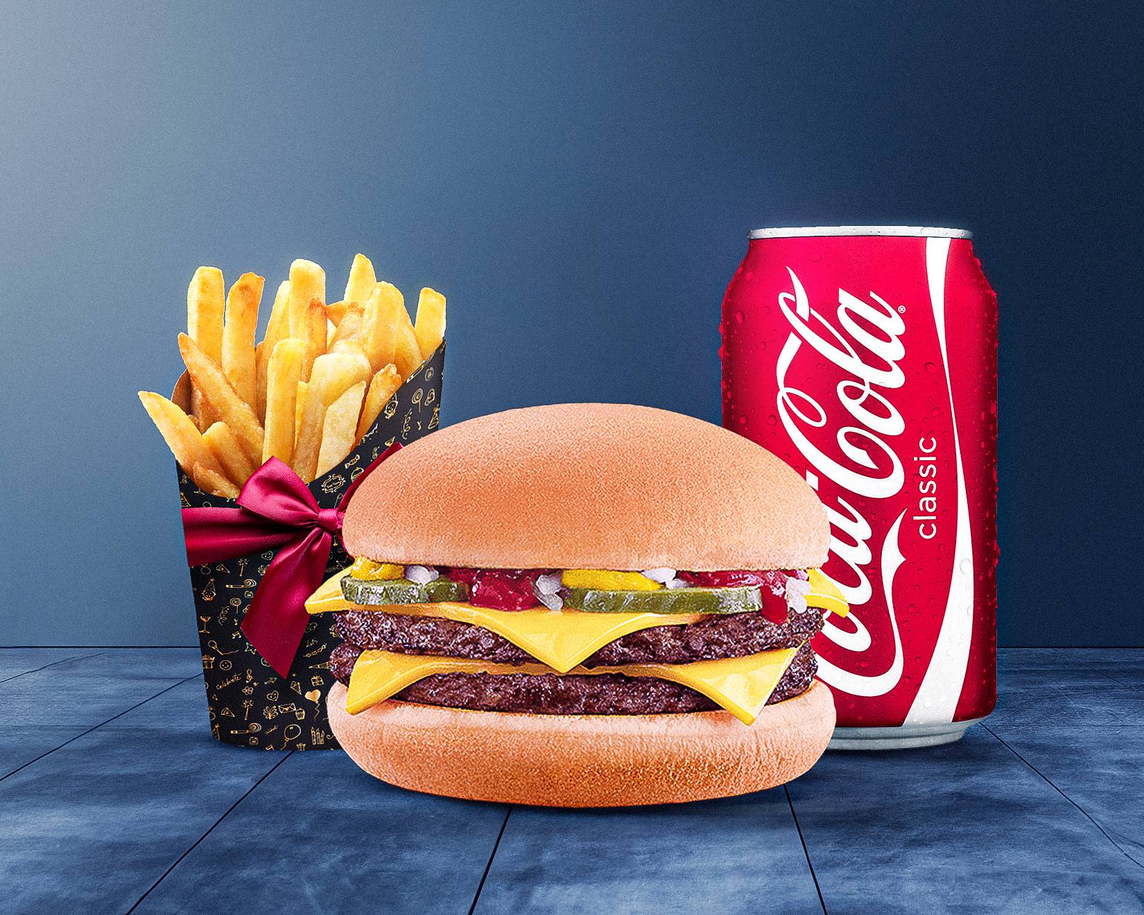 Menu Double Cheese Burger 🧀🧀🍔