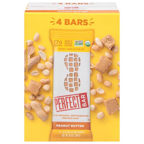 Perfect Bar Peanut Butter Protein Bar (4 ct)