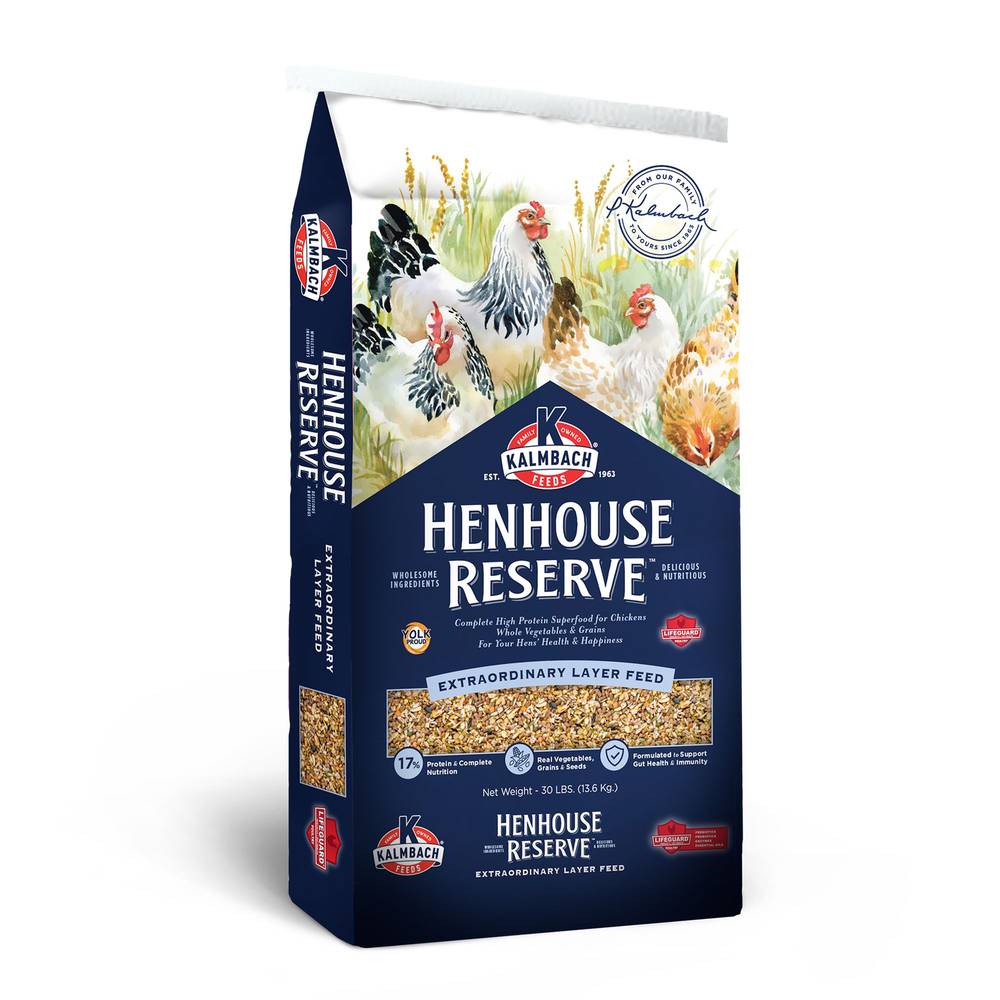 Kalmbach Feeds® Henhouse Reserve® Extraordinary 17% Layer Feed (Size: 30 Lb)