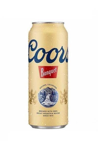 Coors Banquet Lager Beer (12x 24oz cans)