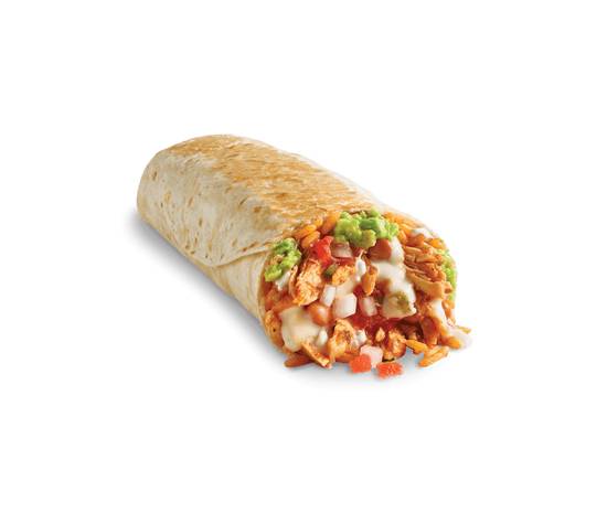 Queso Guacamole Chicken Burrito