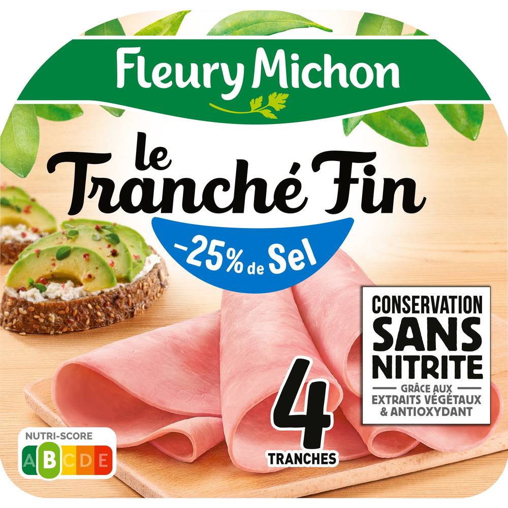 Fleury Michon - Jambon le tranché fin