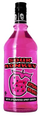 Sour Monkey Strawberry 750ml