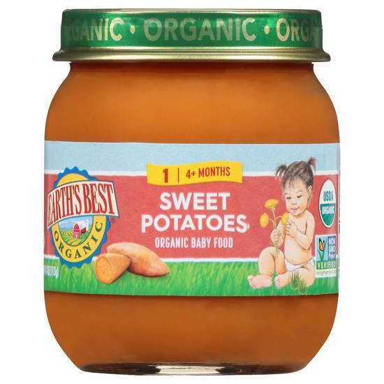 Earth's Best Organic Baby Food (sweet potatoes)