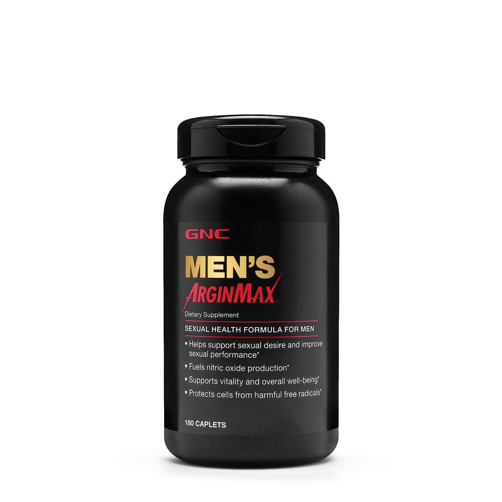 GNC Arginmax Sexual Health Formula Carplets (180 ct)