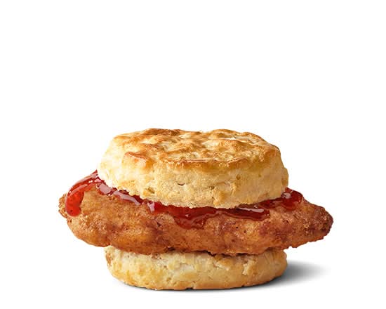 Hot Honey Crispy Chicken Biscuit