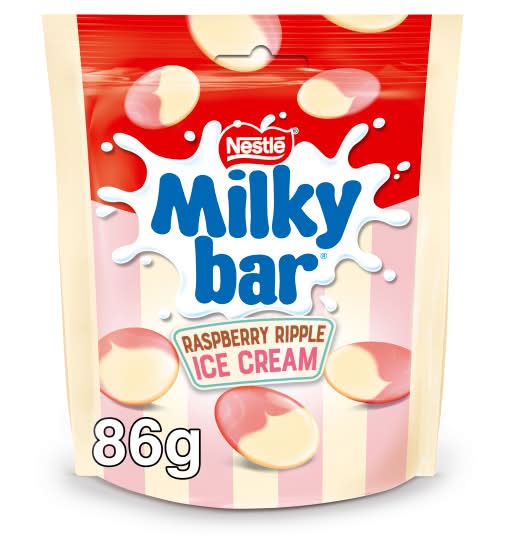 Milkybar Raspberry Ripple, Ice Cream Bars (86g)