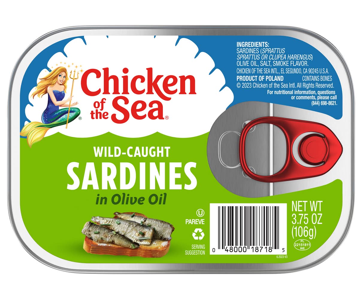 Chicken of the Sea Extra Virgin Olive Oil Sardines (3.8 oz)