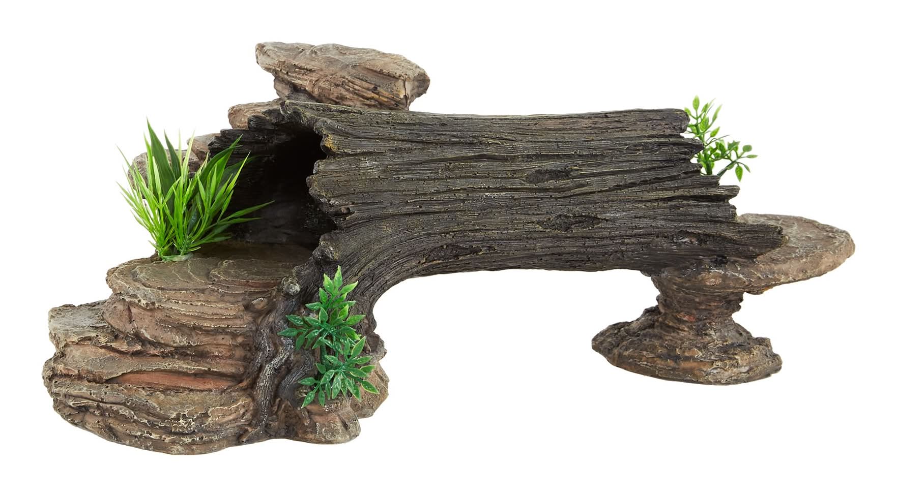 Thrive Log and Stones Terrarium Ornament