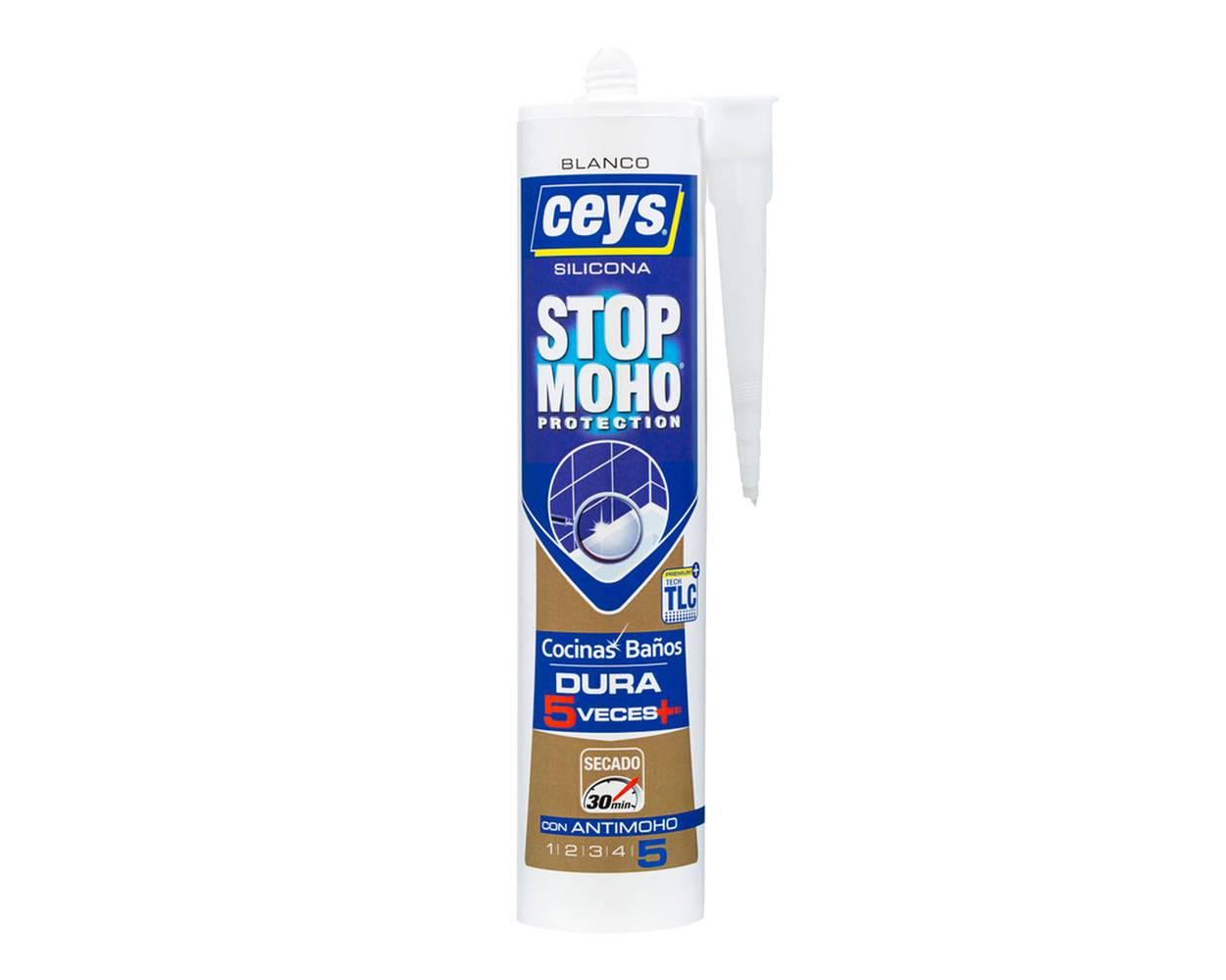 Ceys silicona stop moho blanco (280 ml)