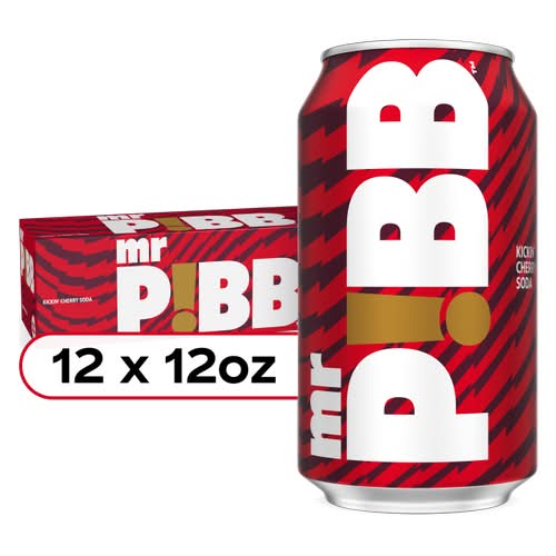 Mr. Pibb Zero Sugar Fridge pack (12 x 12 fl oz)