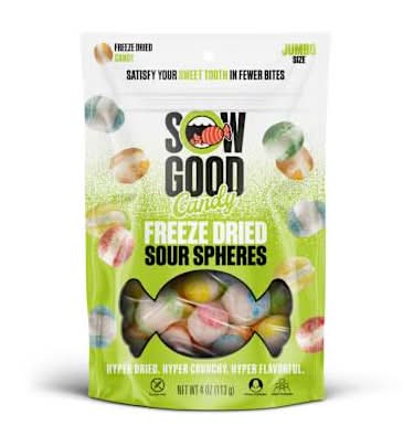 Sow Good™ Sour Spheres Freeze Dried Candy 4oz