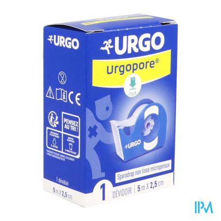 Urgopore Sparadrap Non Tissee Microporeux 5m X 2cm5 Sparadrap - identique - Vos références santé à petit prix