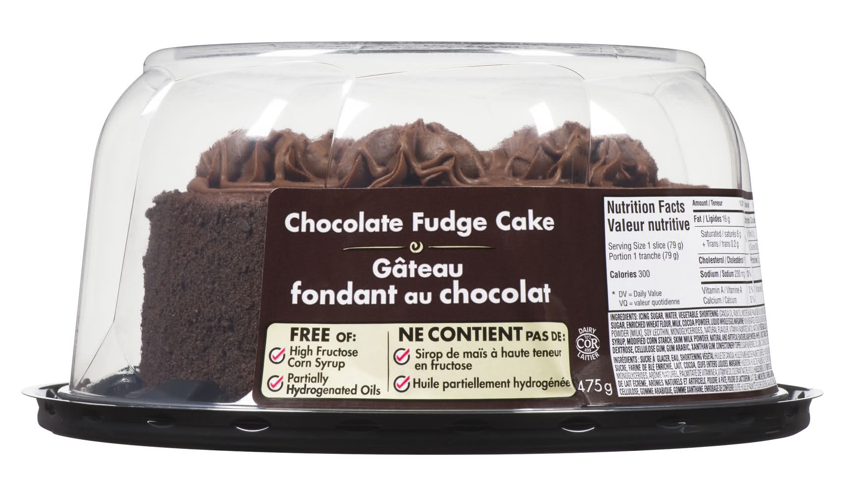 Charlotte's Chocolate Fudge Cake (475 g)