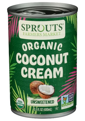 Sprouts Organic Coconut Cream