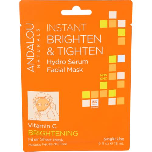 Andalou Naturals Instant Brighten & Tighten Face Mask