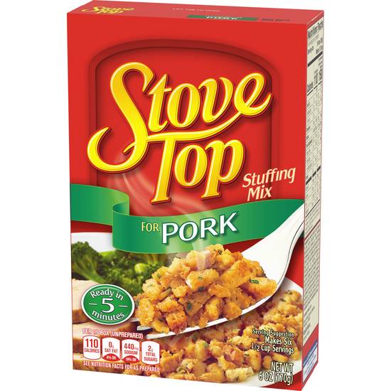 Stove Top Stuffing Mix For Pork
