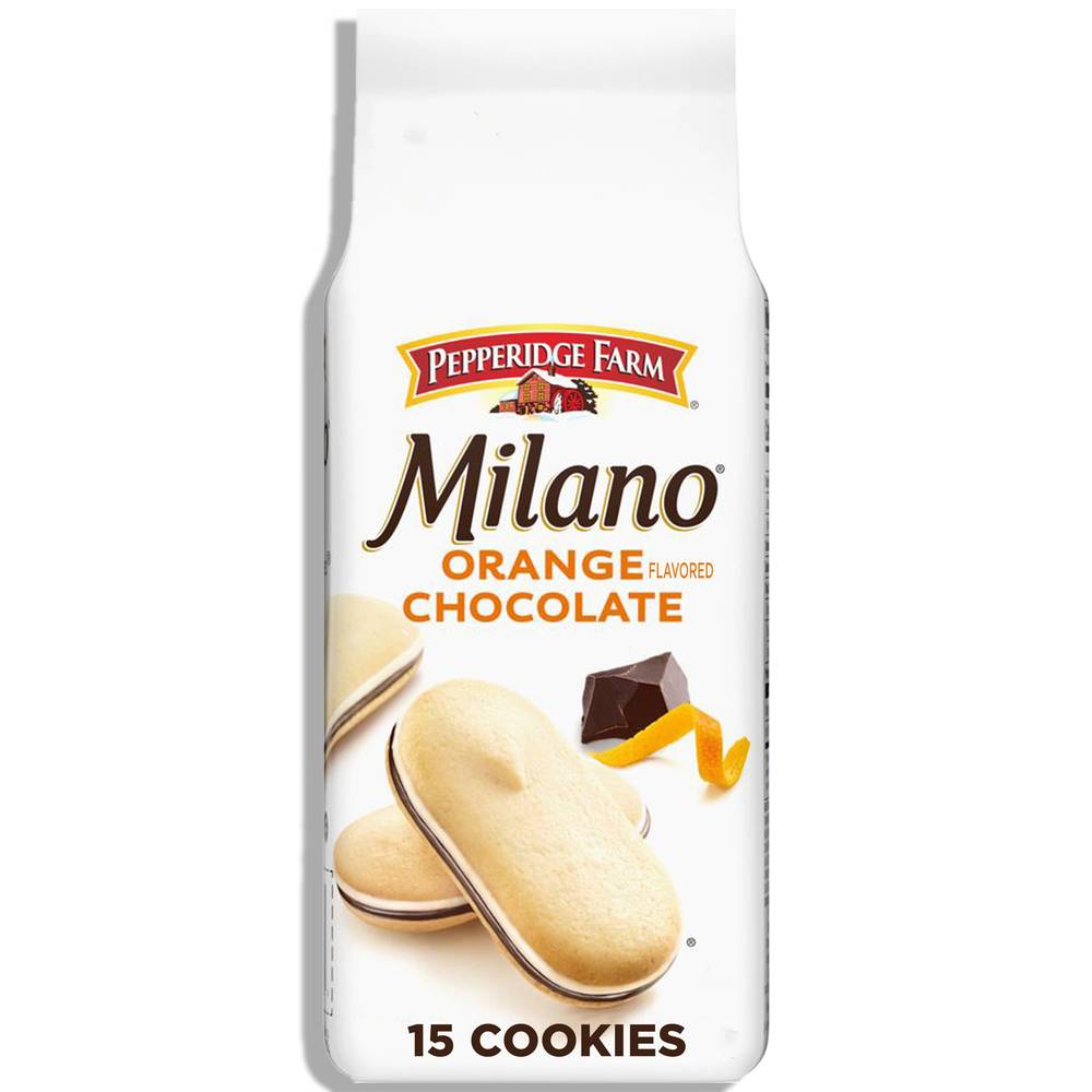 Pepperidge Farm Milano Orange Chocolate Flavored Distinctive Cookies (15 ct)